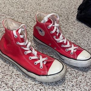 Red converse